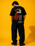 Save Your Tears Inspired Oversized Tee – Black